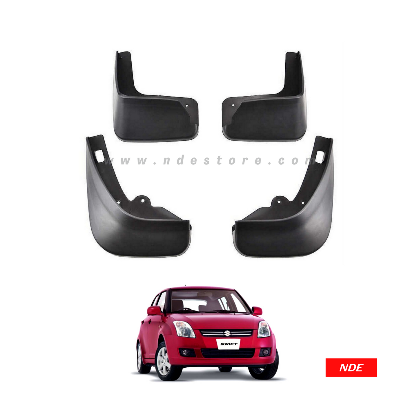 MUD FLAP SET FOR SUZUKI SWIFT (2008-2018)