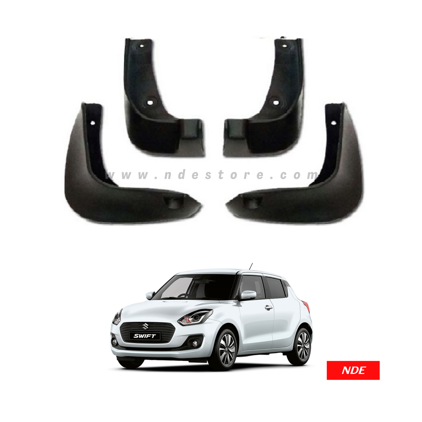 MUD FLAP SET FOR SUZUKI SWIFT (2018-2024)