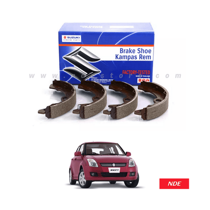 BRAKE SHOE, REAR GENUINE FOR SUZUKI SWIFT (2008-2018) - ndestore.com