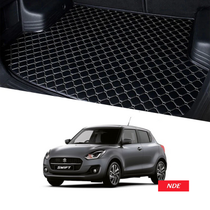 TRUNK FLOOR MAT 7D STYLE FOR SUZUKI SWIFT (2021-2024)