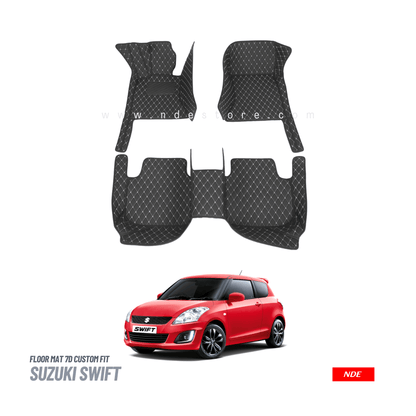 FLOOR MAT 7D STYLE FOR SUZUKI SWIFT (2008-2018) - ndestore.com