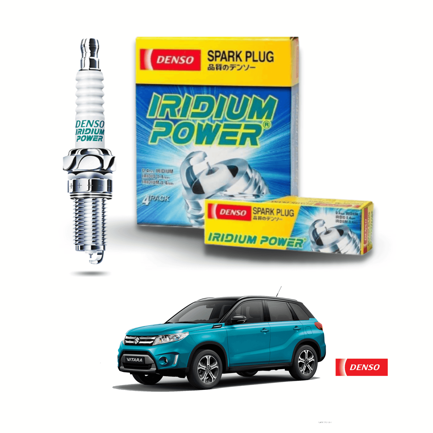 SPARK PLUG DENSO IRIDIUM FOR SUZUKI VITARA - ndestore.com