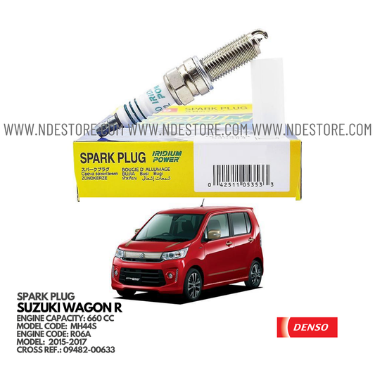 SPARK PLUG IRIDIUM FOR SUZUKI WAGON R MH44S (2015-2017)