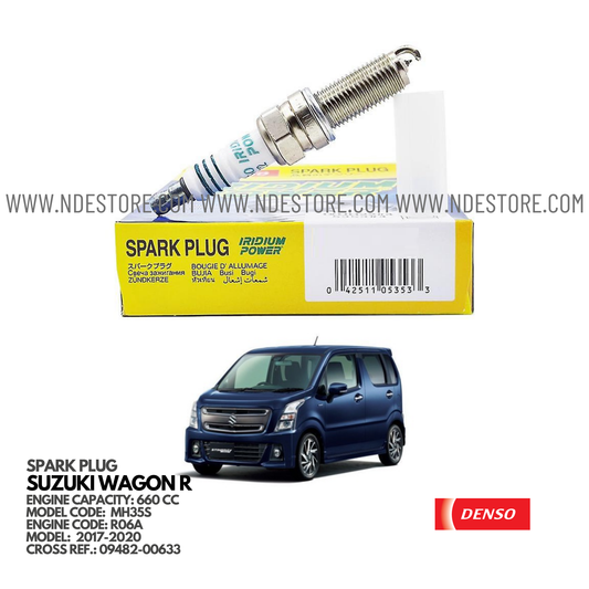 SPARK PLUG IRIDIUM FOR SUZUKI WAGON R MH35S (2017-2020)