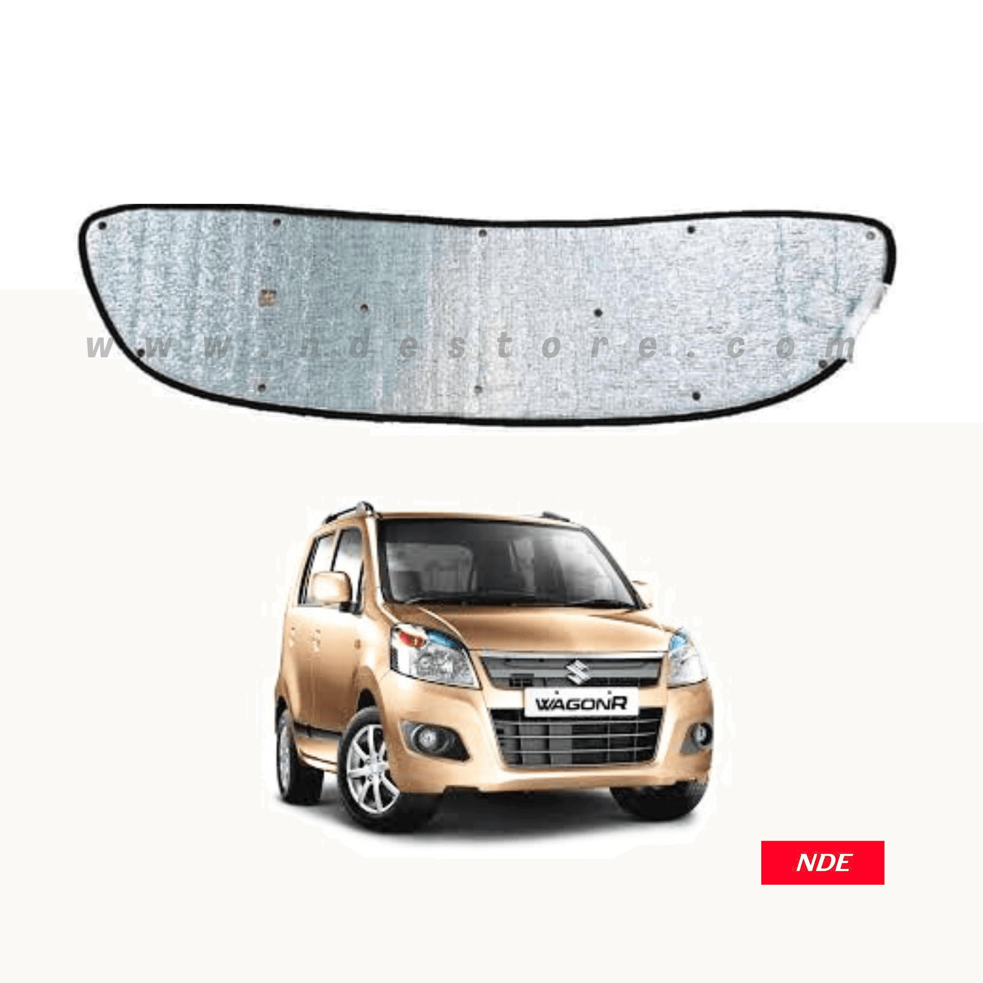 BONNET INSULATOR ALUMINUM COVER FOR SUZUKI WAGON R - ndestore.com