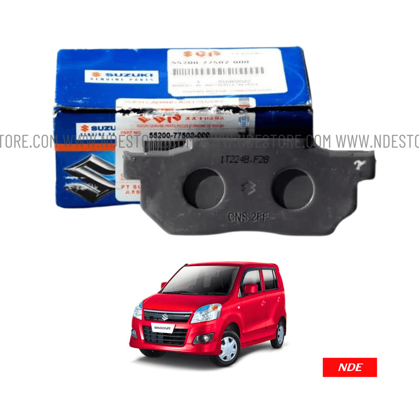 BRAKE, DISC PAD FRONT SUZUKI GENUINE PART FOR SUZUKI WAGON R (2014-2024) - ndestore.com