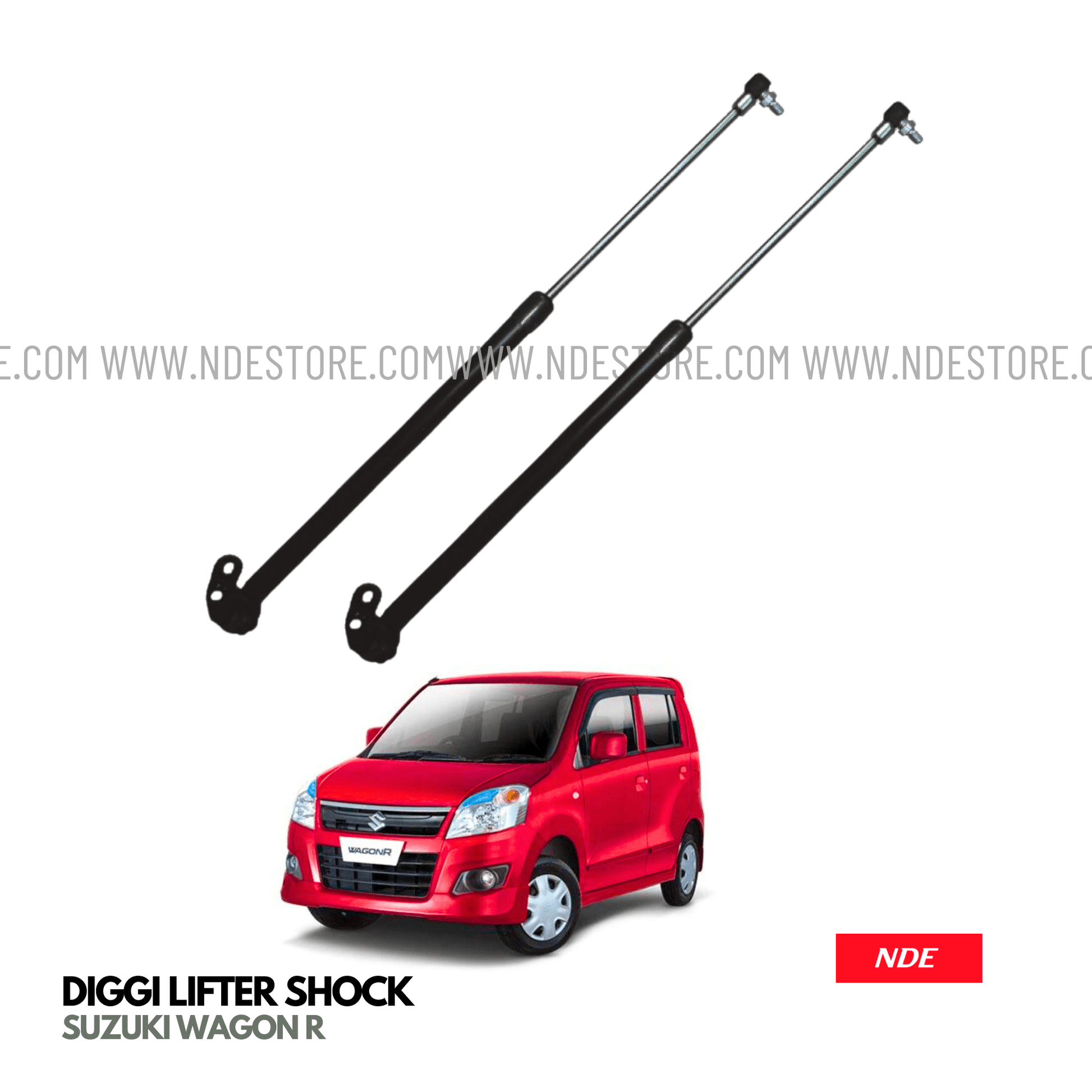 SHOCK ABSORBER ASSY REAR HATCH LIFTGATE DIGGI SHOCK FOR SUZUKI WAGON R - ndestore.com