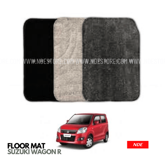 FLOOR MATS PREMIUM QUALITY FOR SUZUKI WAGON R - ndestore.com