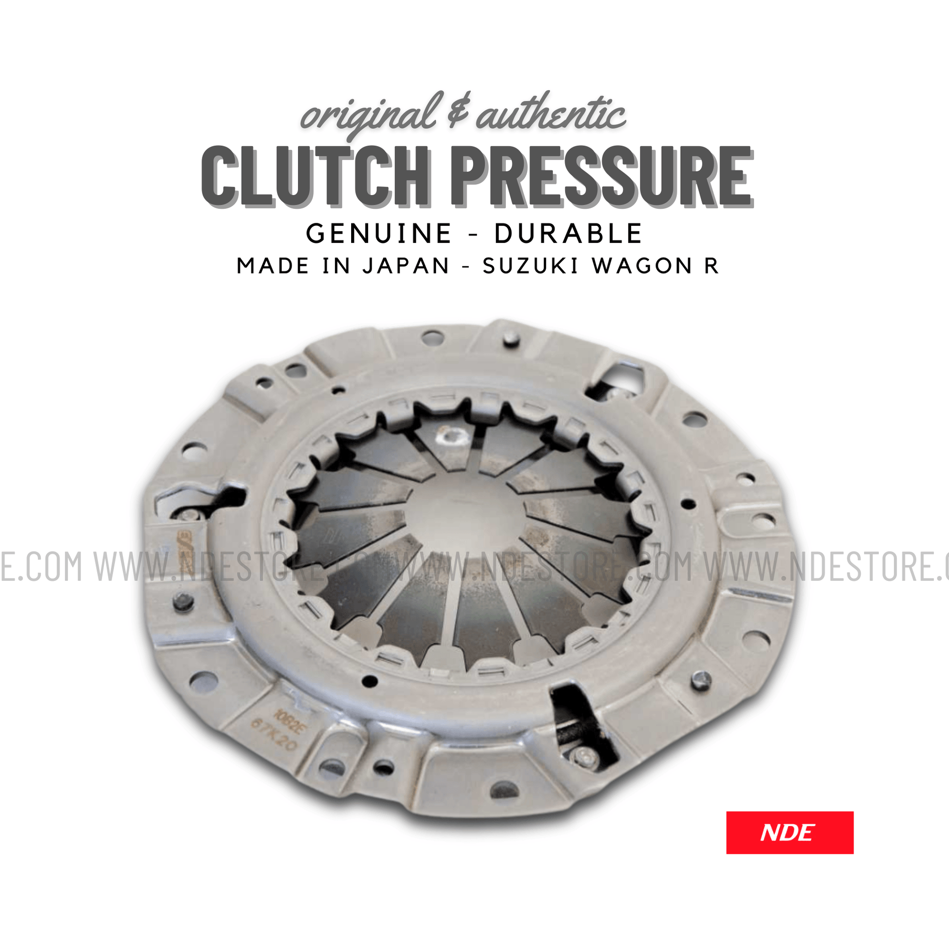 CLUTCH PLATE & PRESSURE (COMPLETE) GENUINE FOR SUZUKI WAGON R - ndestore.com