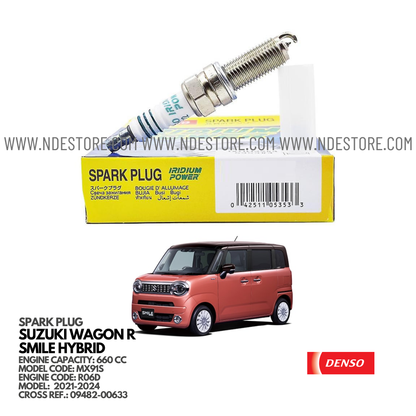 SPARK PLUG FOR SUZUKI WAGON R SMILE HYBRID MX91S (2021-2024) - ndestore.com