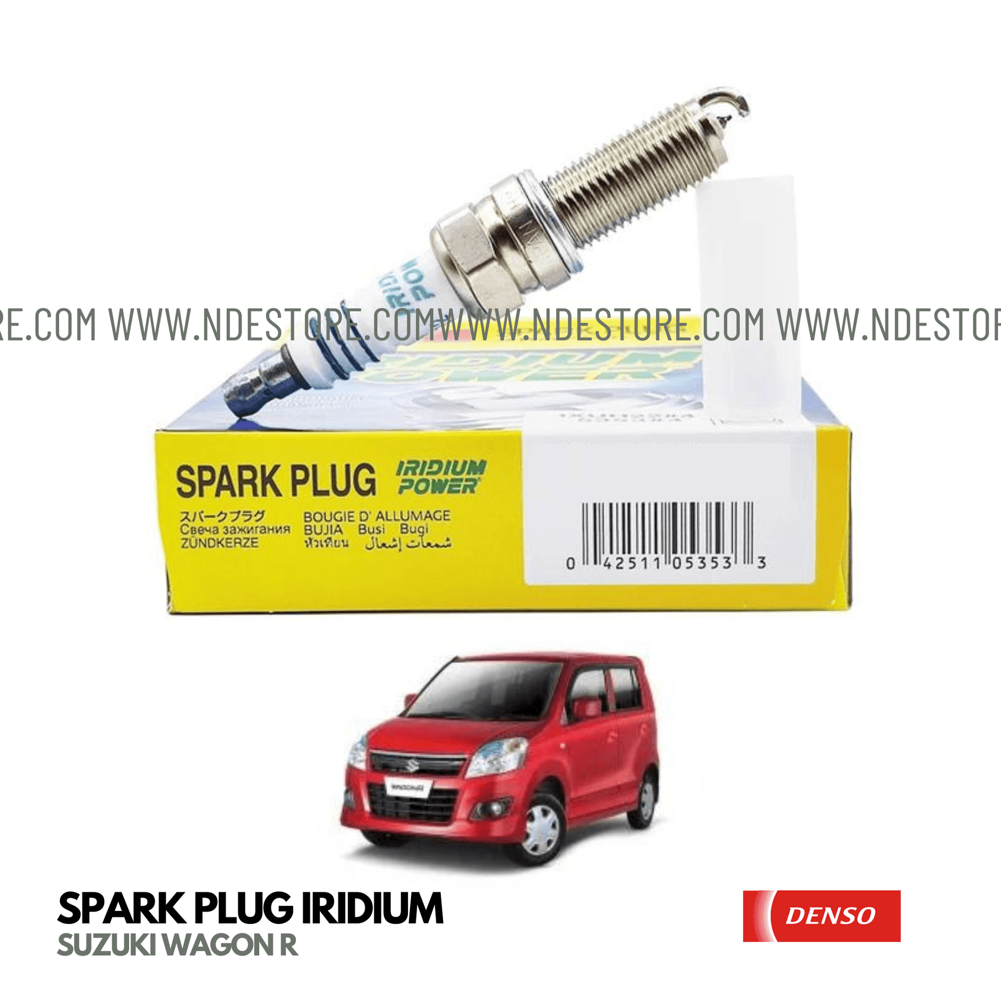 SPARK PLUG DENSO IRIDIUM POWER FOR SUZUKI WAGON R - ndestore.com