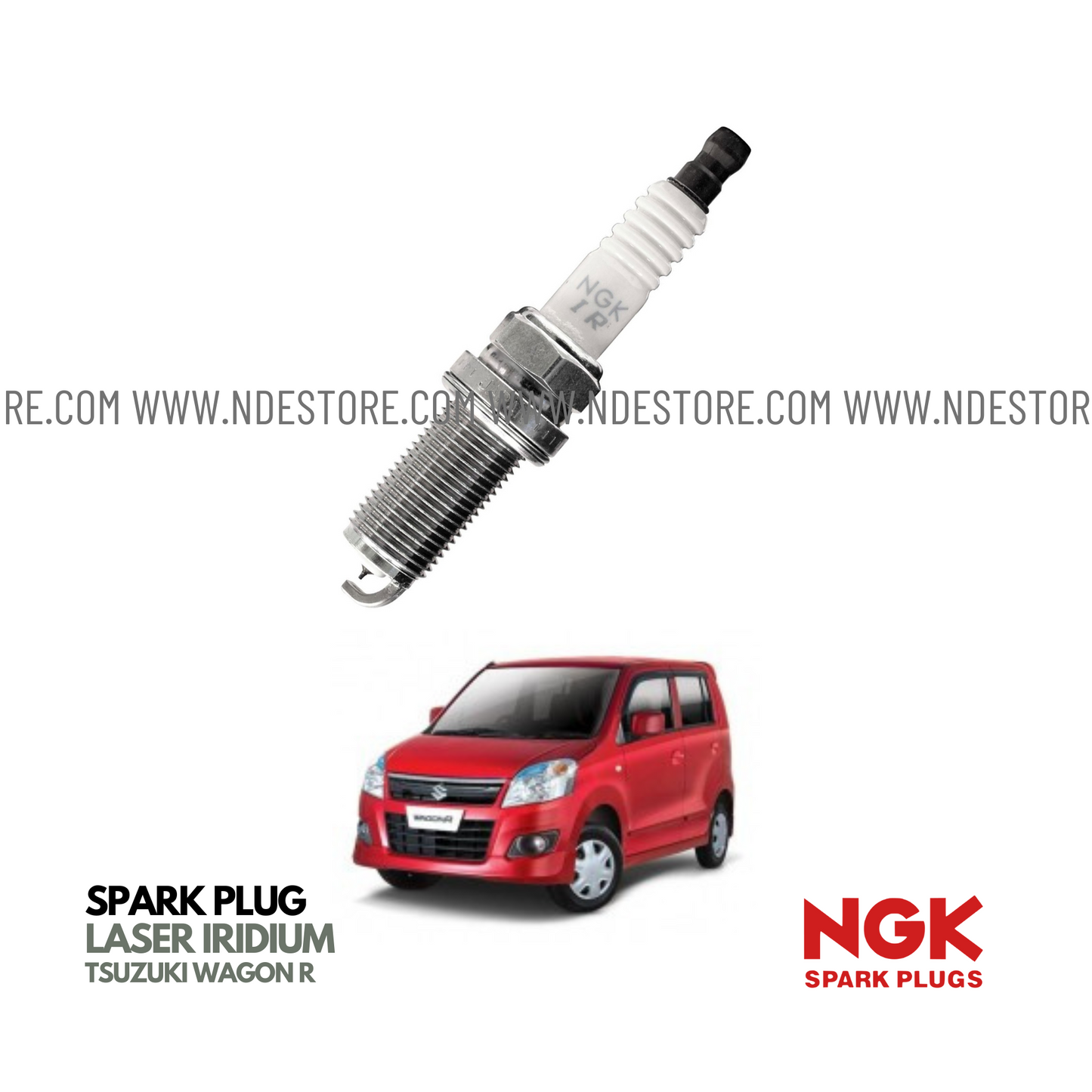 SPARK PLUG NGK LASER IRIDIUM FOR SUZUKI WAGON R