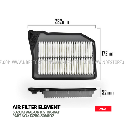 AIR FILTER ELEMENT FOR SUZUKI WAGON R STINGRAY