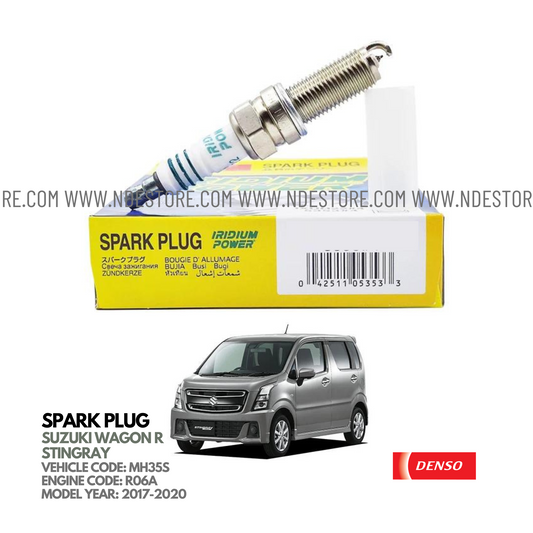 SPARK PLUG FOR SUZUKI WAGON R STINGRAY MH35S (2017-2020)