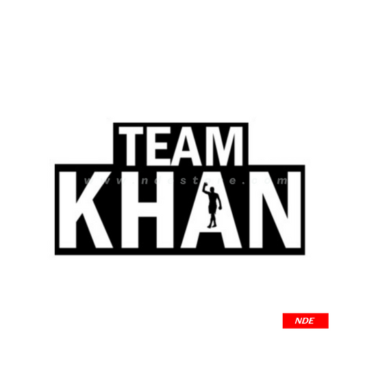 STICKER, TEAM KHAN