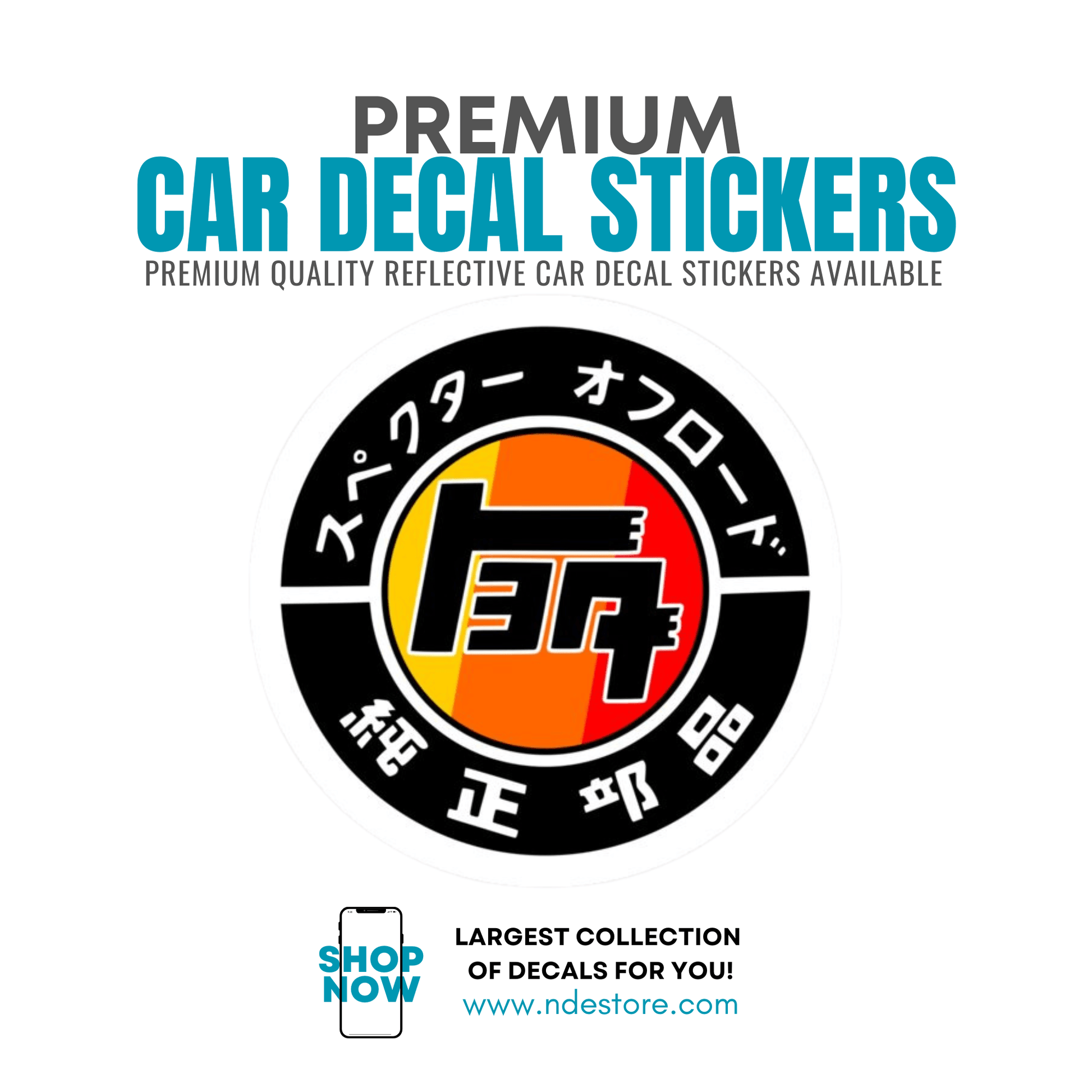 STICKER TEN GENUINE PARTS - ndestore.com