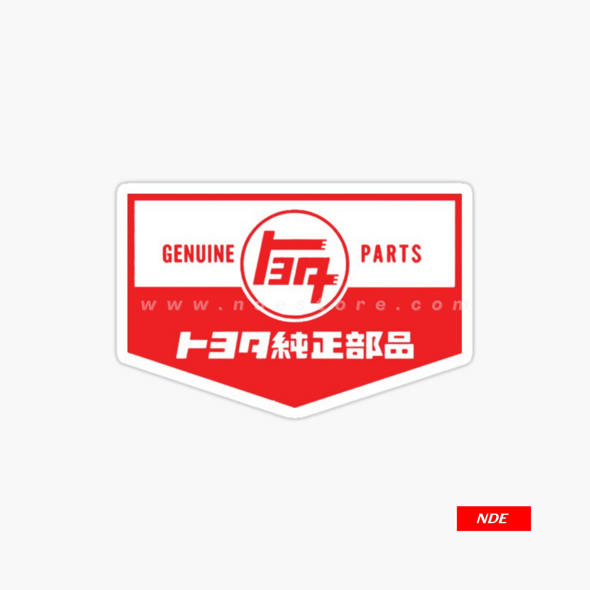 STICKER, TEN GENUINE PARTS - ndestore.com