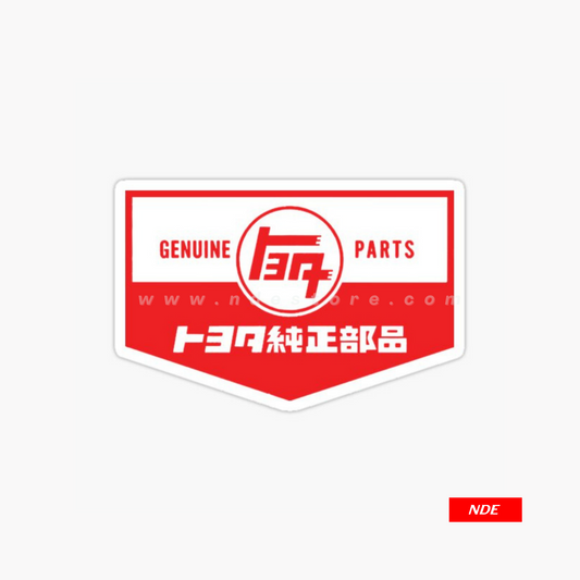 STICKER, TEN GENUINE PARTS