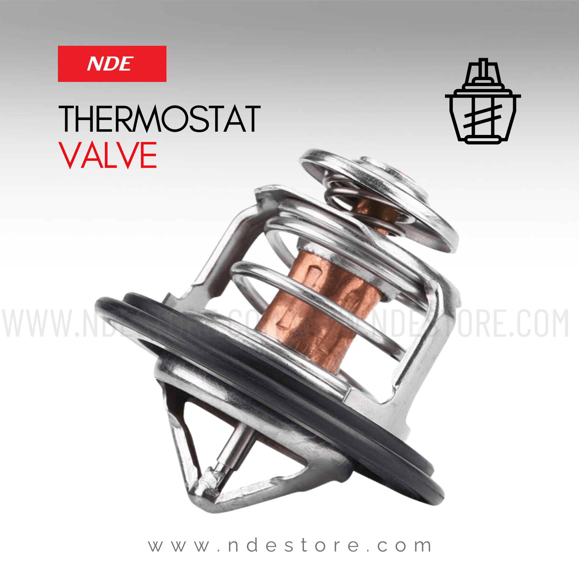 THERMOSTAT VALVE FOR TOYOTA LAND CRUISER (KZJ71) - ndestore.com