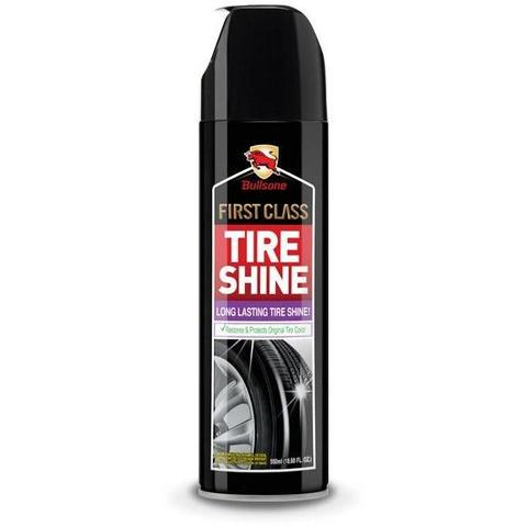 TIRE POLISH SPRAY  - TIRE SHINE SPRAY BULLSONE