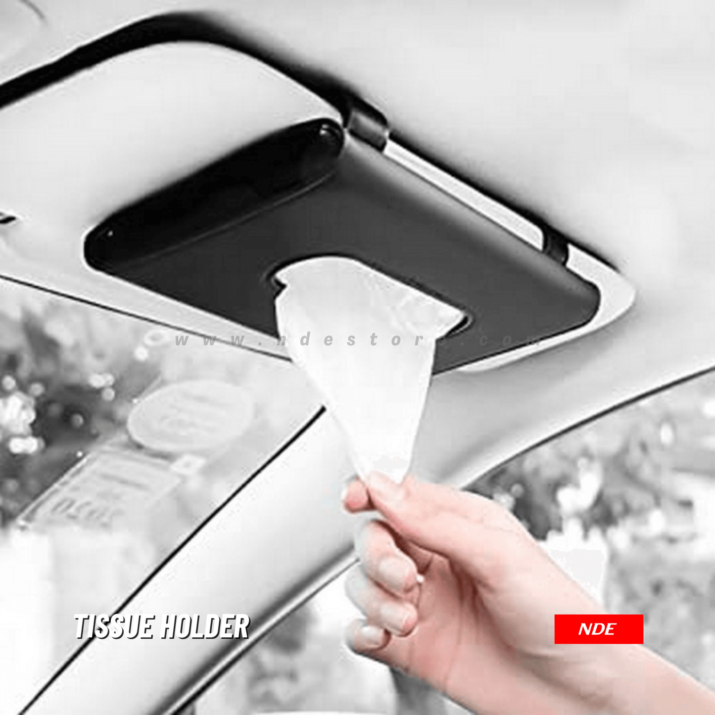 TISSUE BOX SUN VISOR MOUNTED (UNIVERSAL) - ndestore.com