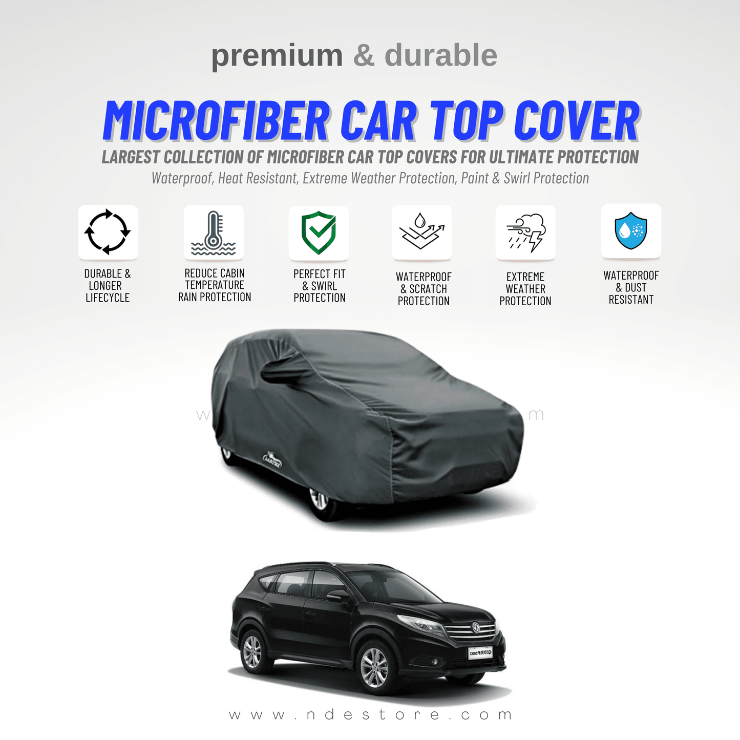 TOP COVER MICROFIBER FOR DFSK GLORY 580 PRO - ndestore.com