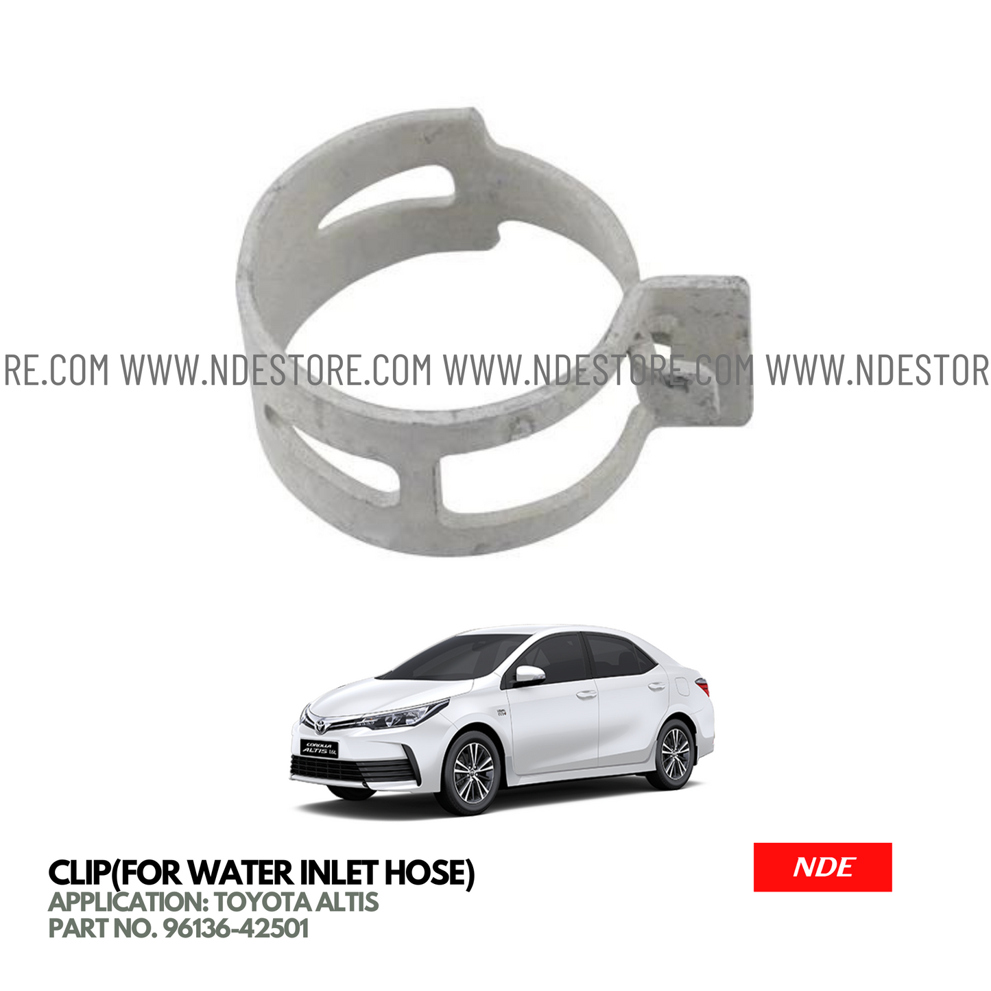 HOSE PIPE CLIP WATER INLET HOSE FOR TOYOTA ALTIS (2008-2024)