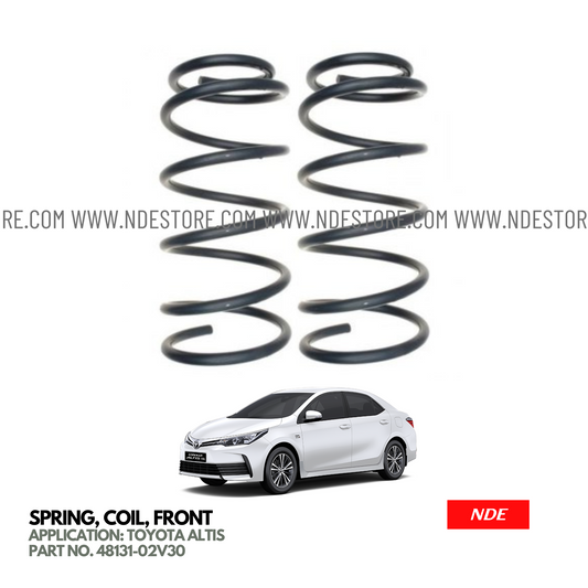 COIL SPRING FRONT SET FOR TOYOTA ALTIS (2008-2024)