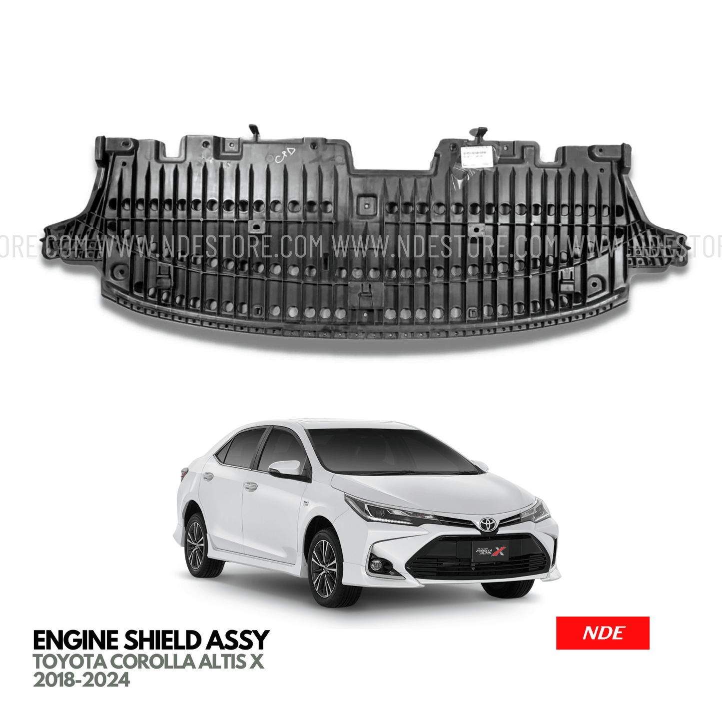 ENGINE SHIELD CENTER FOR TOYOTA COROLLA (2018-2024) - ndestore.com