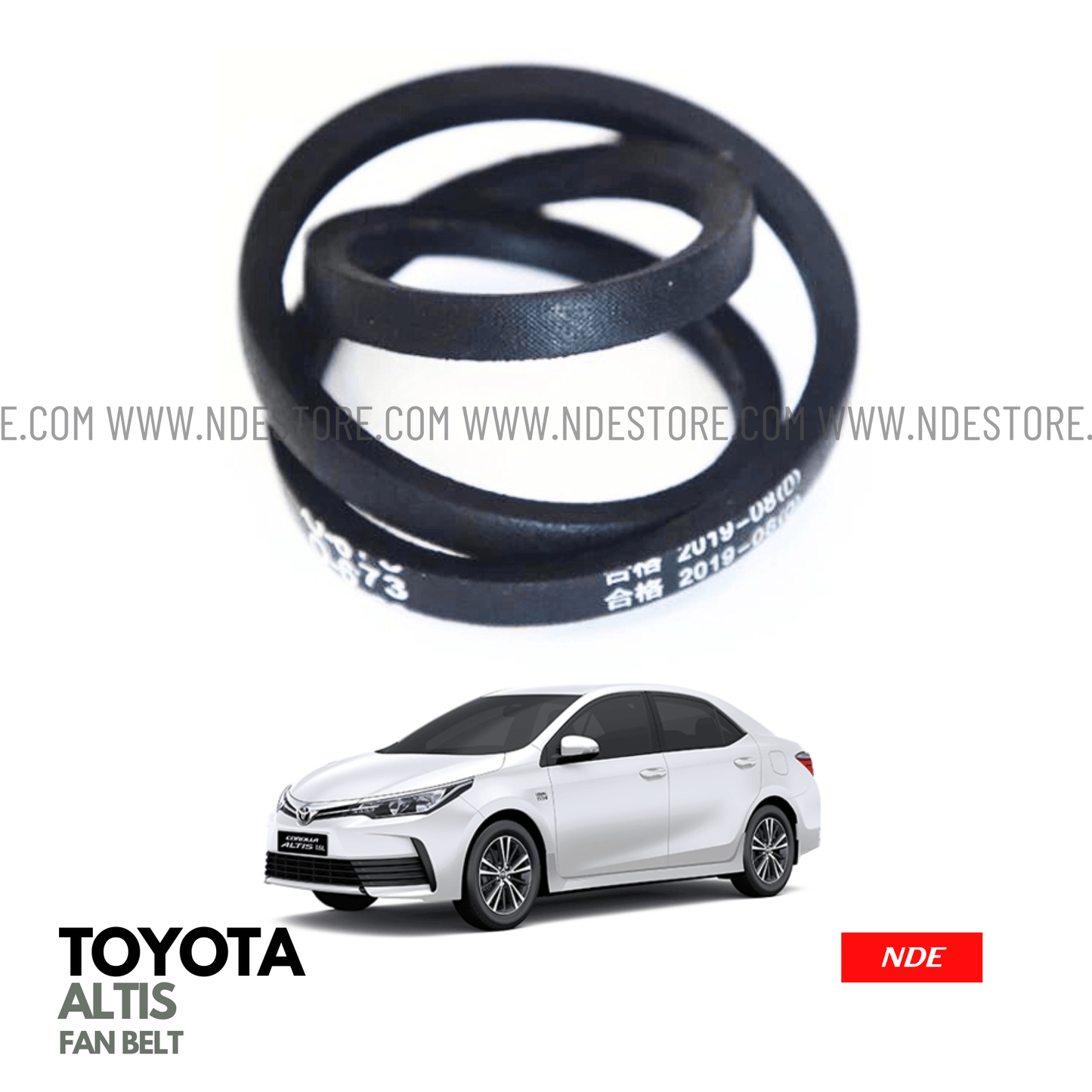 FAN BELT FOR TOYOTA ALTIS (2008-2024) - ndestore.com