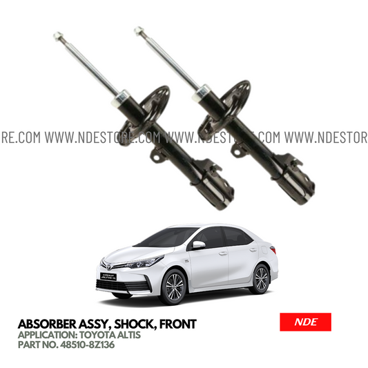 SHOCK ABSORBER FRONT FOR TOYOTA ALTIS (2008-2024)