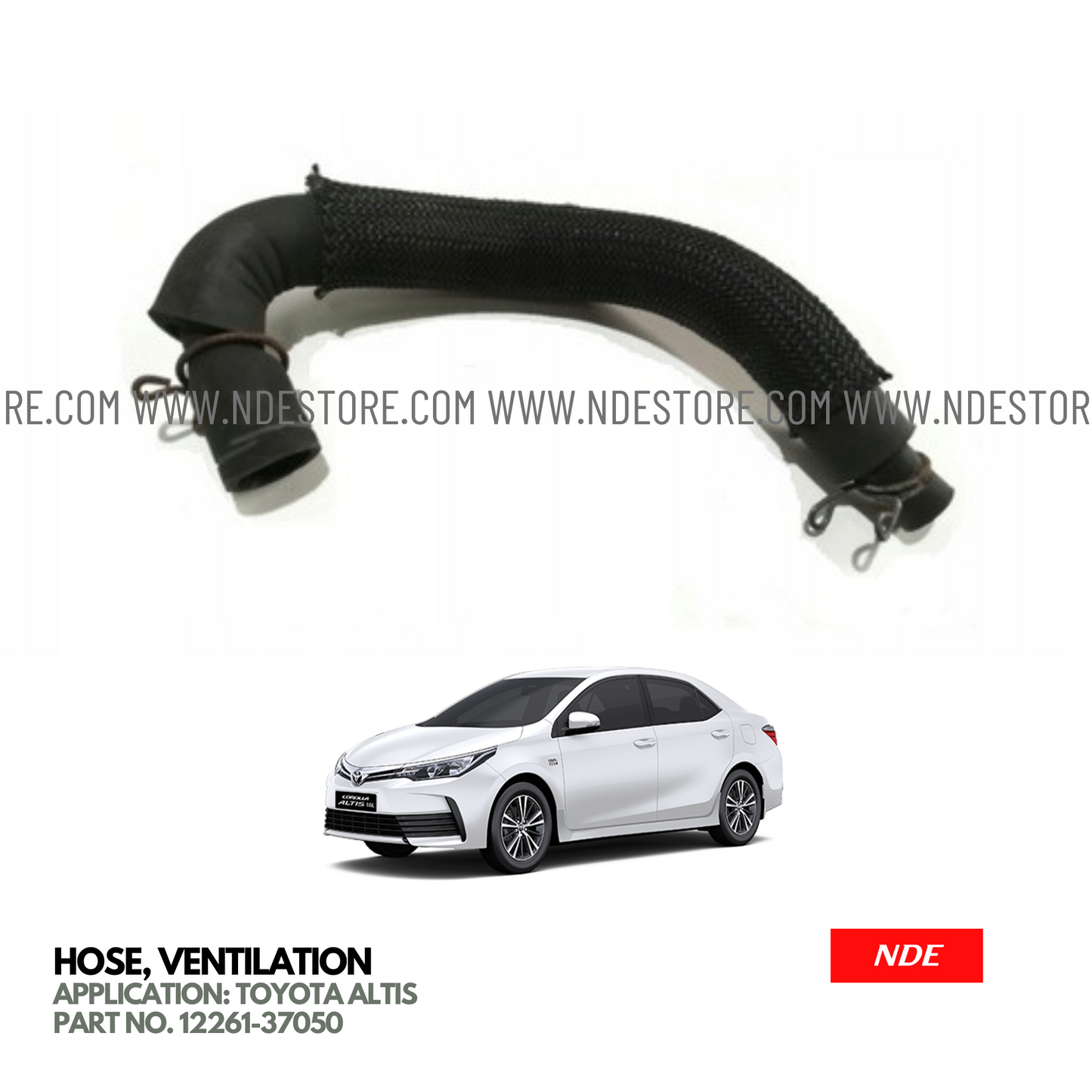 HOSE PIPE VENTILATION FOR TOYOTA ALTIS (2008-2024)