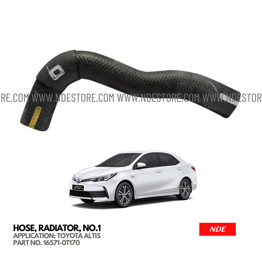 RADIATOR HOSE PIPE NO 1 FOR TOYOTA ALTIS (2008-2024)