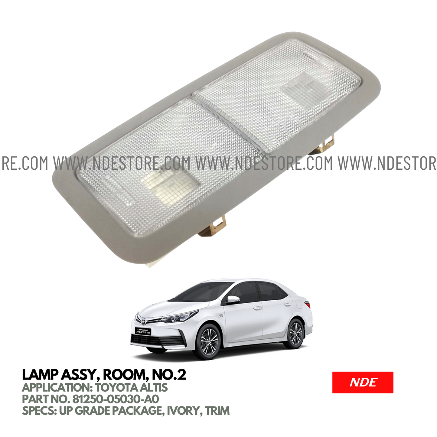 ROOF LIGHT UP GRADE PACKAGE FOR TOYOTA ALTIS