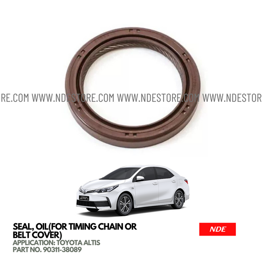 SEAL OIL (FOR TIMING CHAIN OR BELT COVER) FOR TOYOTA ALTIS (2008-2024)