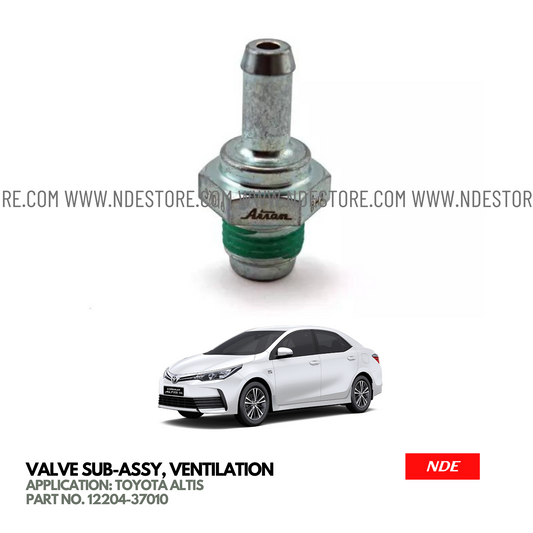 VALVE SUB-ASSY VENTILATION FOR TOYOTA ALTIS (2008-2024)