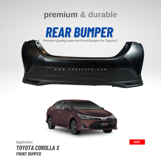 BUMPER REAR FOR TOYOTA COROLLA (2021-2024)