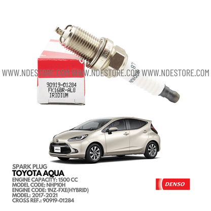 SPARK PLUG, TOYOTA GENUINE FOR TOYOTA AQUA (2014-2021) - ndestore.com