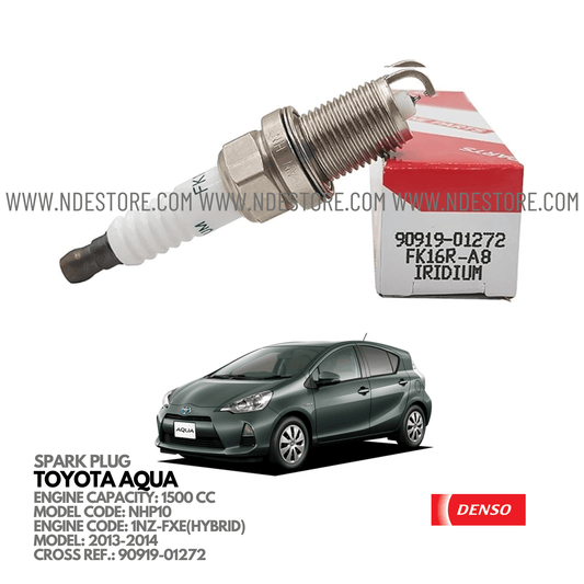 SPARK PLUG GENUINE FOR TOYOTA AQUA (2013-2014) - ndestore.com