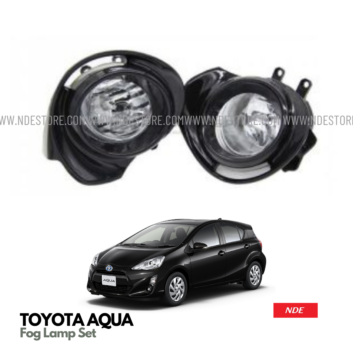 BUMPER LIGHT ASSY FRONT FOG LIGHT FOR TOYOTA AQUA (2015-2019) - ndestore.com