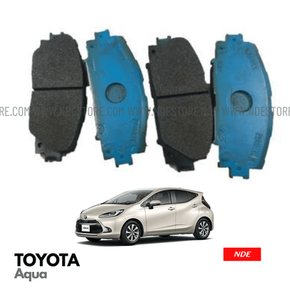 BRAKE, DISC PAD FRONT FOR TOYOTA AQUA (TOYOTA GENUINE PART) - ndestore.com