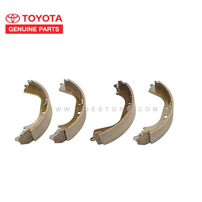 BRAKE SHOE, BRAKE SET REAR GENUINE TOYOTA AQUA - ndestore.com