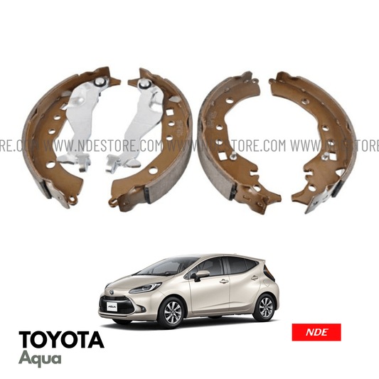 BRAKE SHOE KIT REAR FOR TOYOTA AQUA (2012-2024) - MK JAPAN - ndestore.com