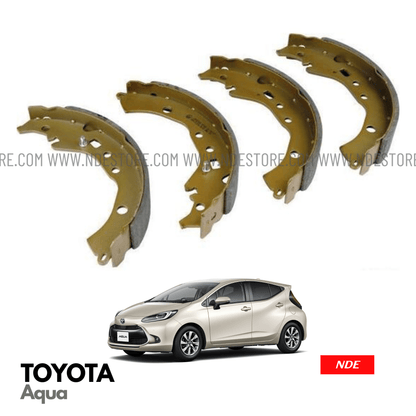 BRAKE SHOE, BRAKE SET REAR GENUINE TOYOTA AQUA - ndestore.com