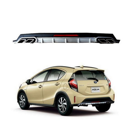 BUMPER REAR DIFFUSER SPOILER FOR TOYOTA AQUA