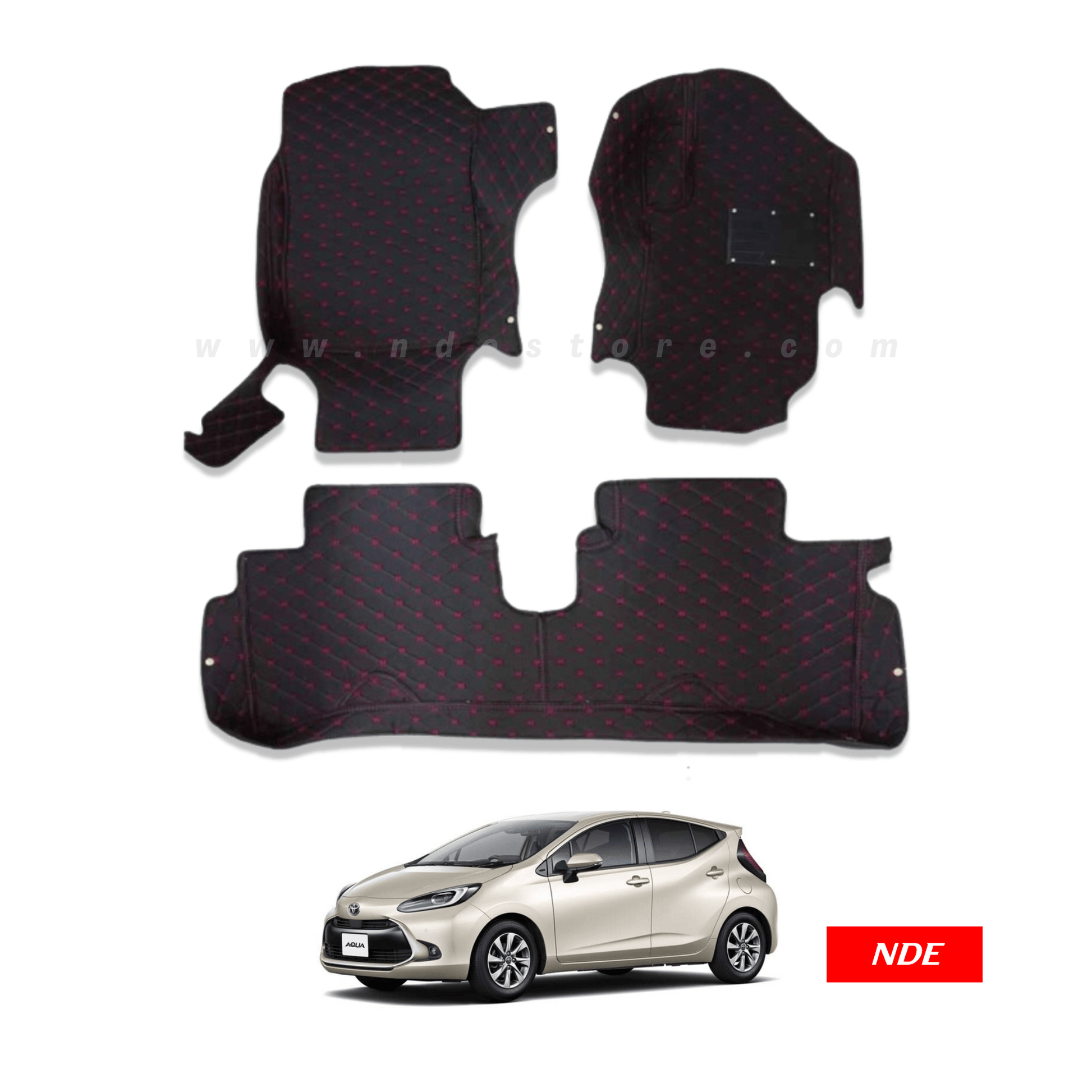 FLOOR MAT 7D STYLE FOR TOYOTA AQUA - ndestore.com