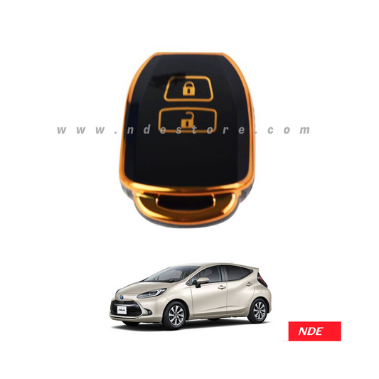 KEY COVER TPU STYLE FOR TOYOTA AQUA (2018-2022)