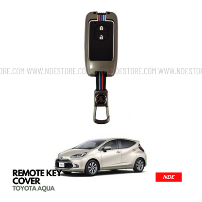 KEY COVER METAL FOR TOYOTA AQUA