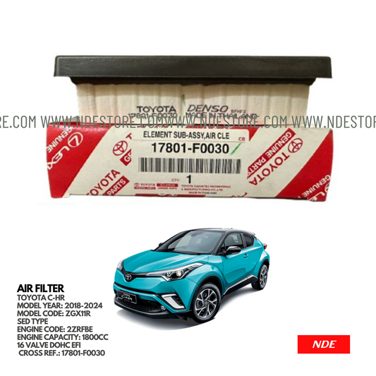 AIR FILTER ELEMENT GENUINE FOR TOYOTA C-HR (2018-2024)