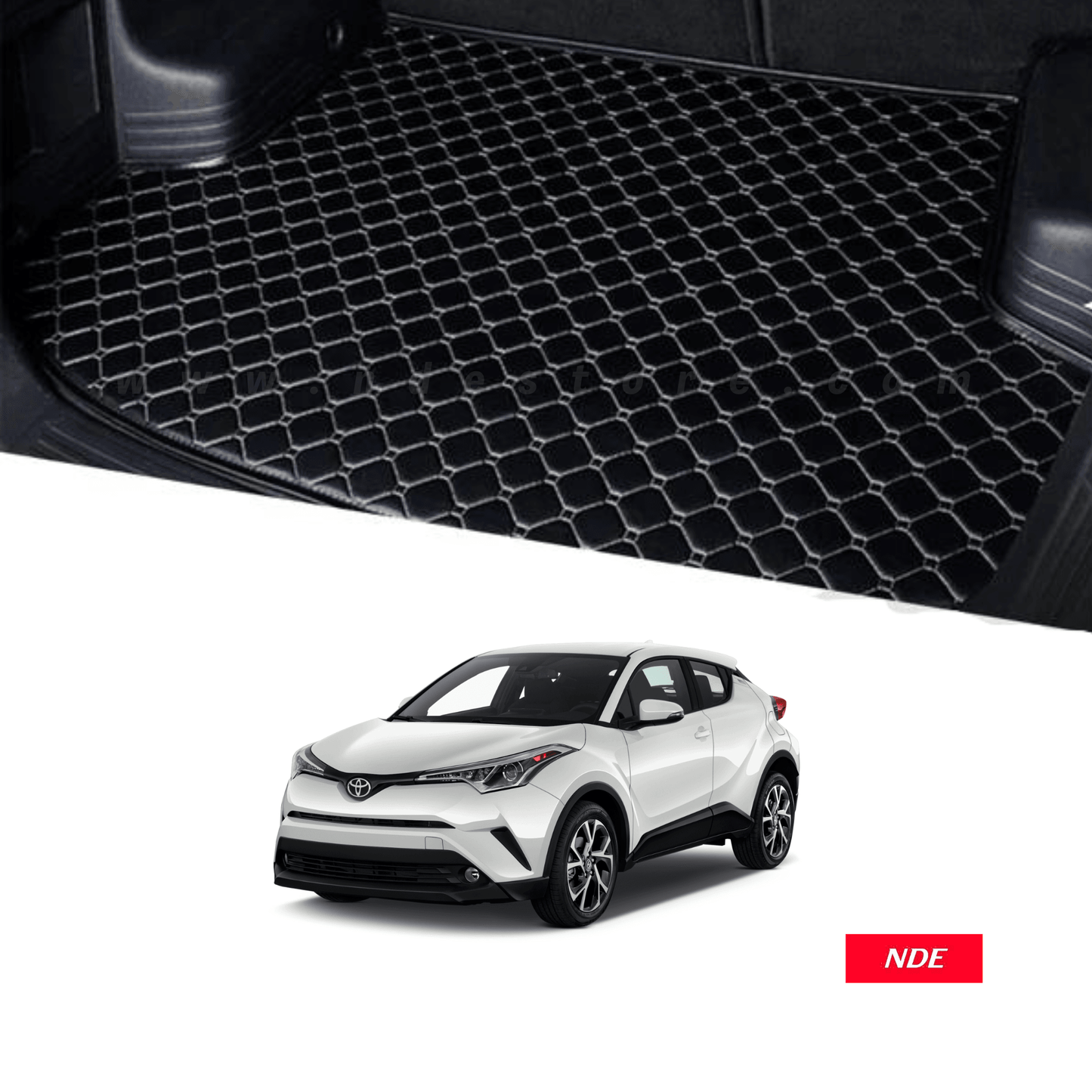 TRUNK FLOOR MAT 7D STYLE FOR TOYOTA CHR - ndestore.com